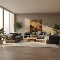 Two Bubble Sofas Facing