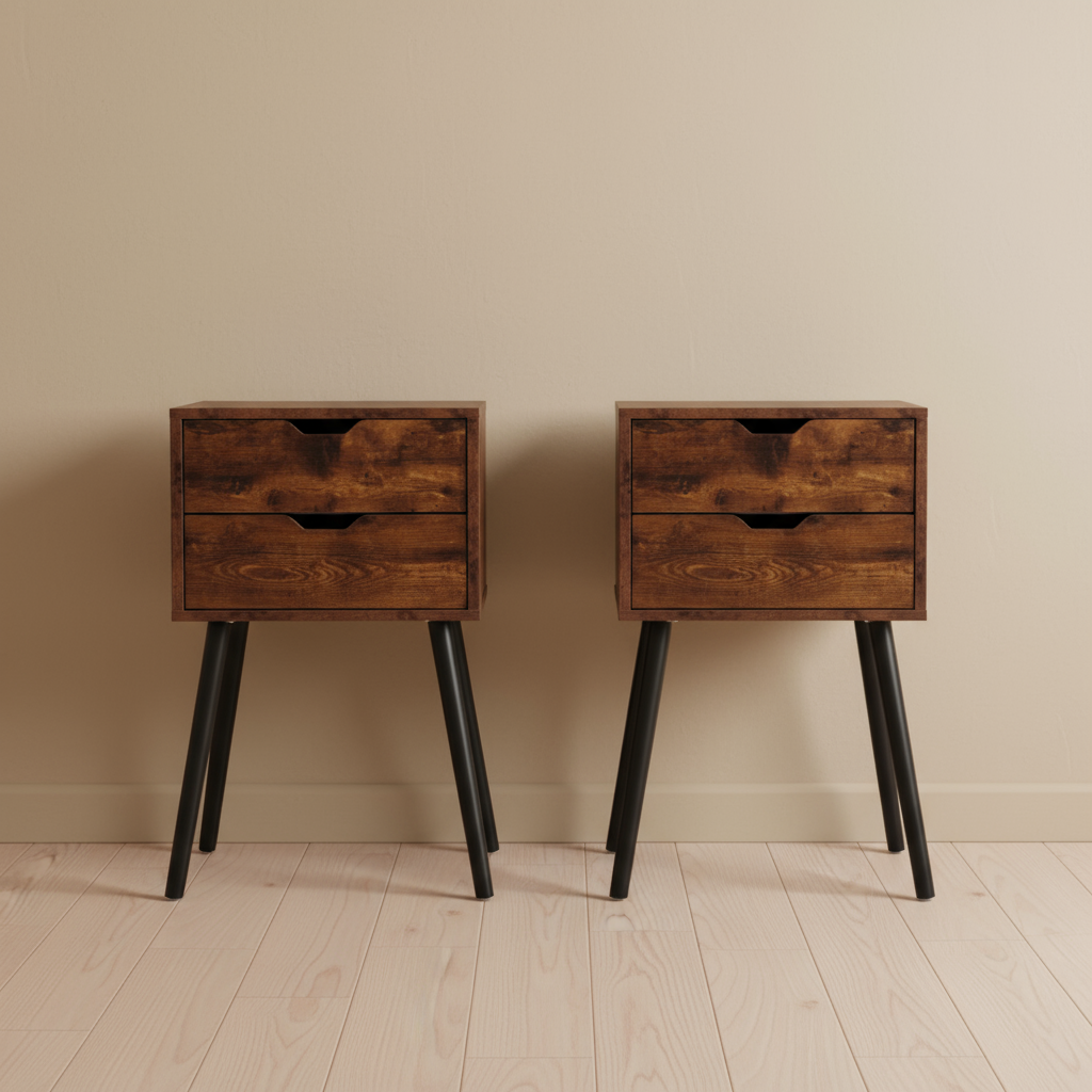 Two Nightstands Clean