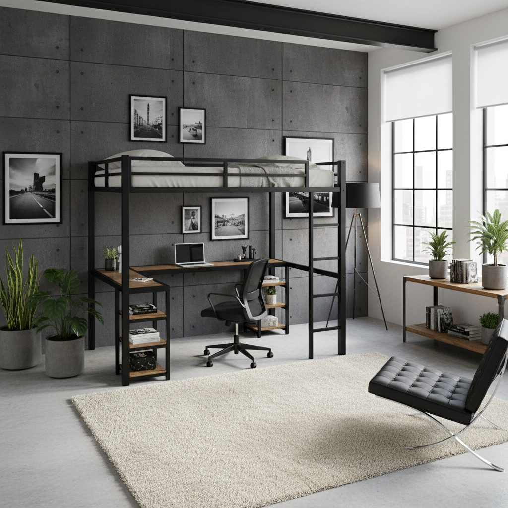 Urban Industrial - Back Wall