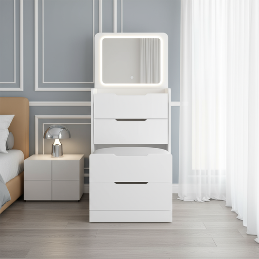 Vanity Close-Up All Drawers Closed