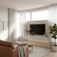 White TV Stand - Layout 8