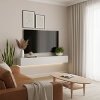 White TV Stand - New Decor 5