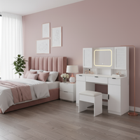 White Vanity Room View