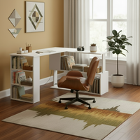 With Mid-Century Chair