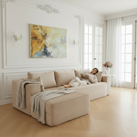 Woman relaxing with book
