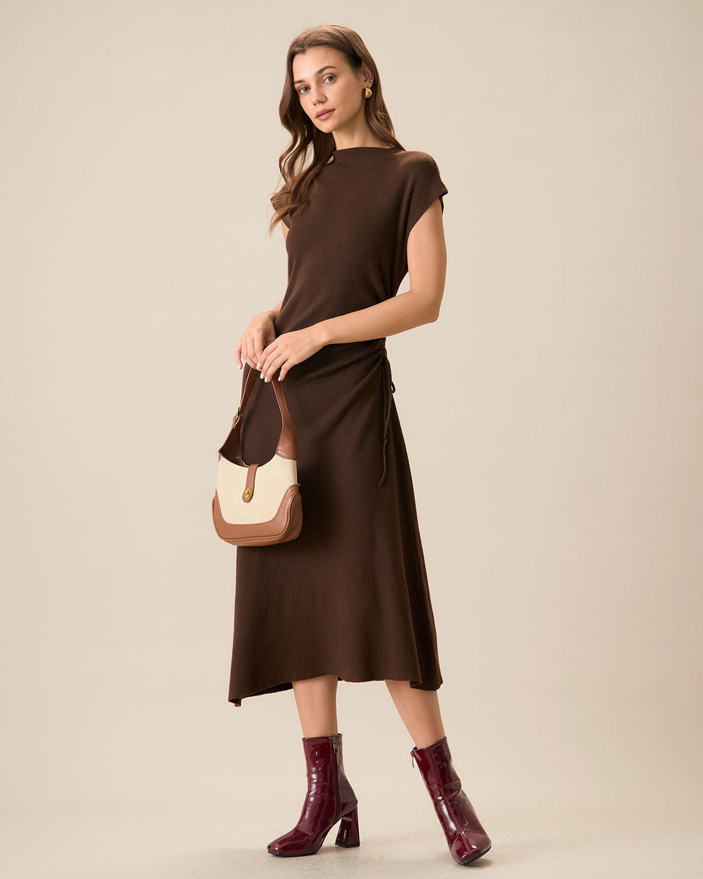 Pristine Reversible Sweater Dress