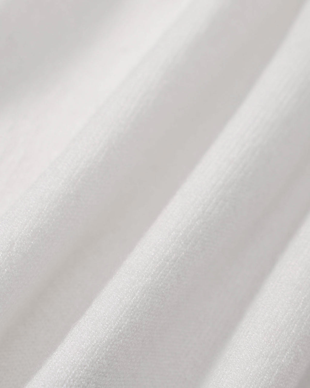 Polar Contrasting Sweater Midi Dress In White