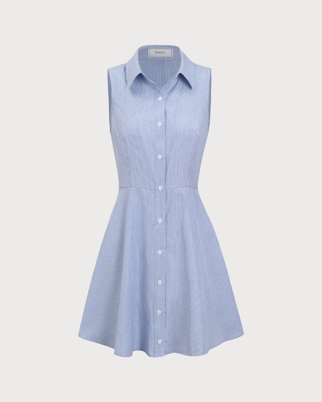Coastal Class Stripe Button Mini Dress