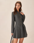 Amalfi Pleated Mini Dress