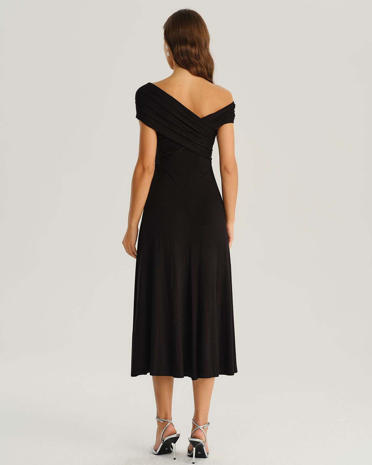 Jada One Shoulder Midi Dress