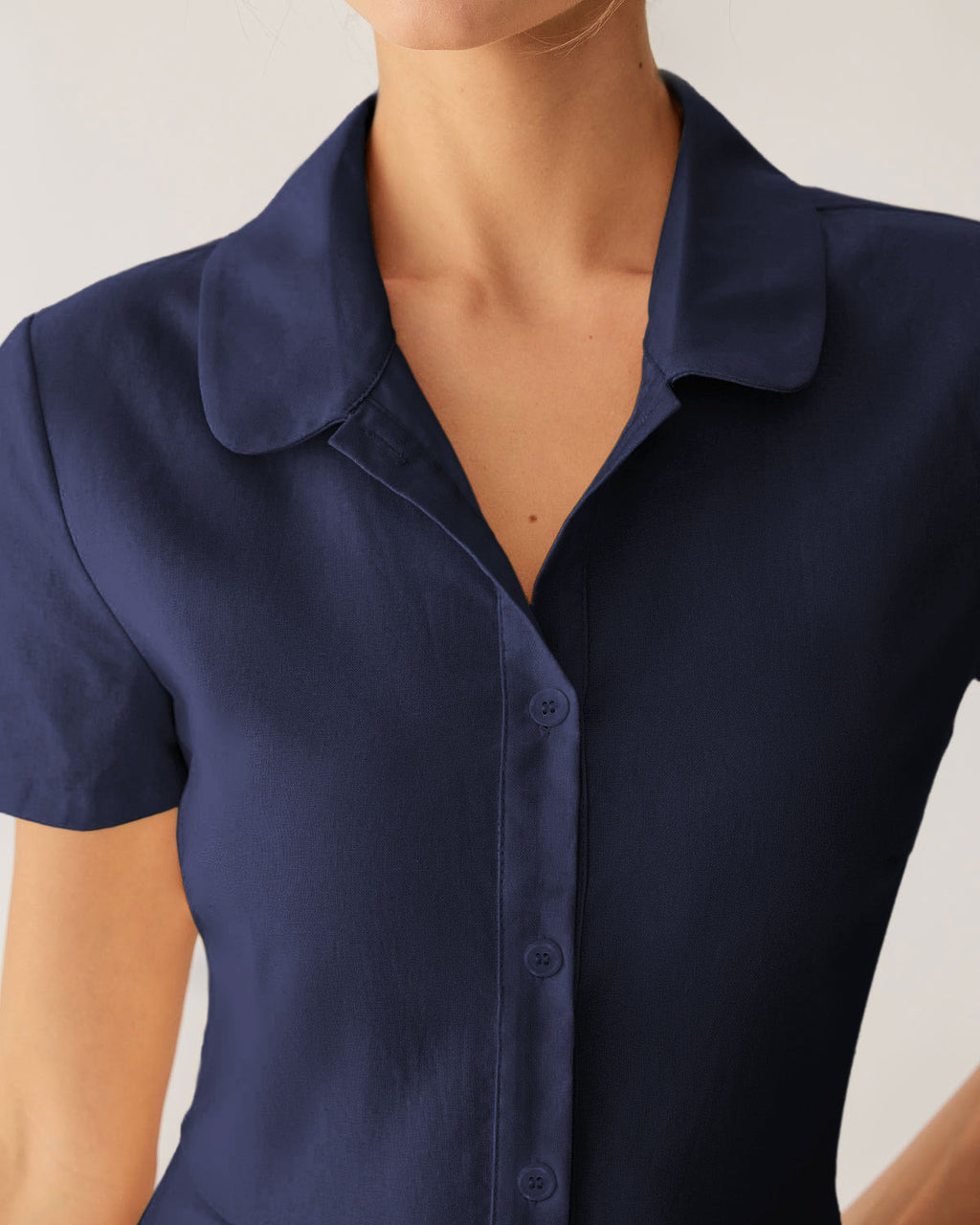 Martha Mature Pocket Short Sleeve Midi Dress