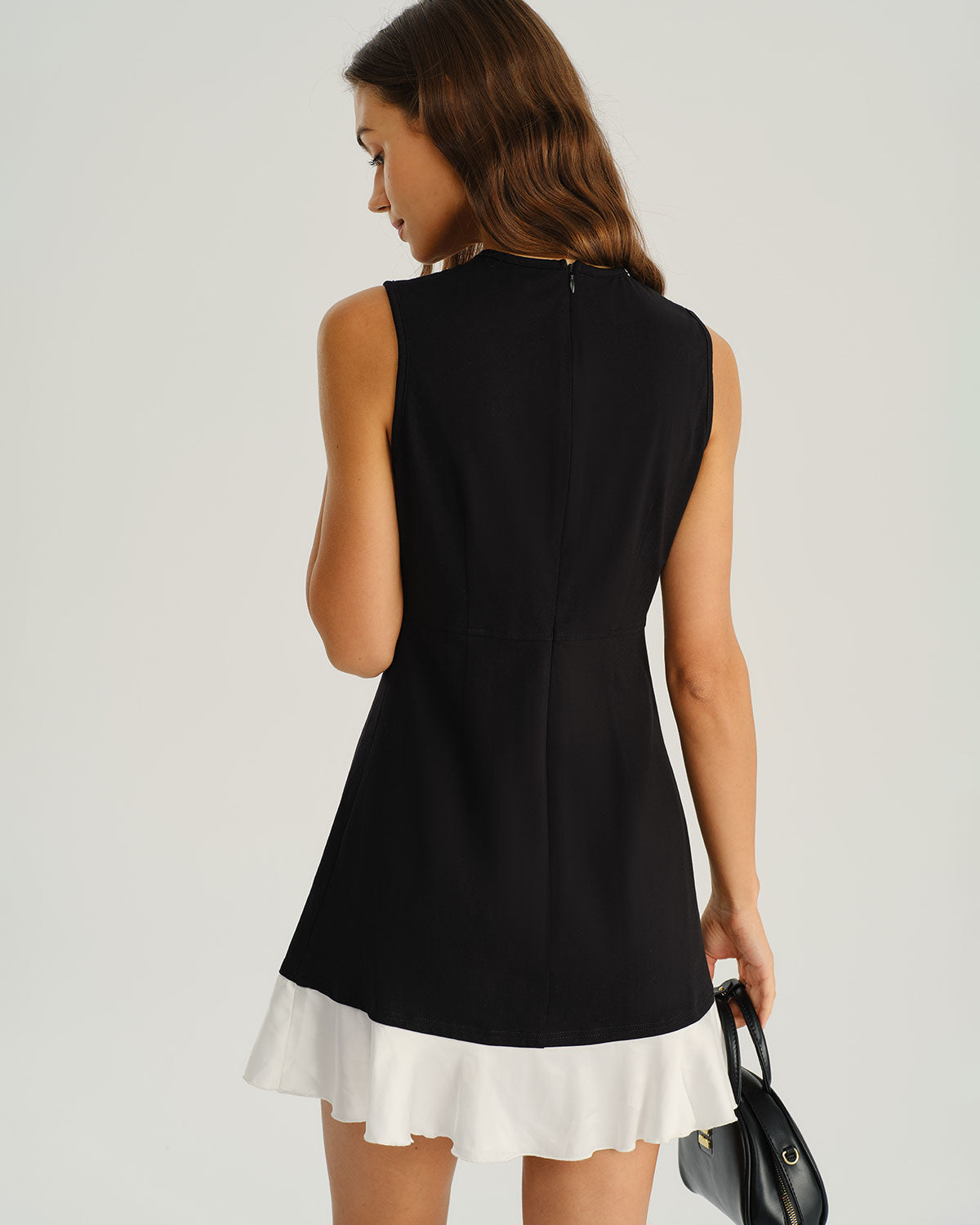 Manhattan A-Line Sleeveless Mini Dress