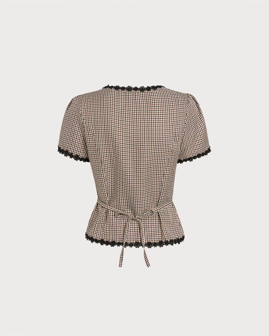 Tammy Comfort Wear Plaid Blouse