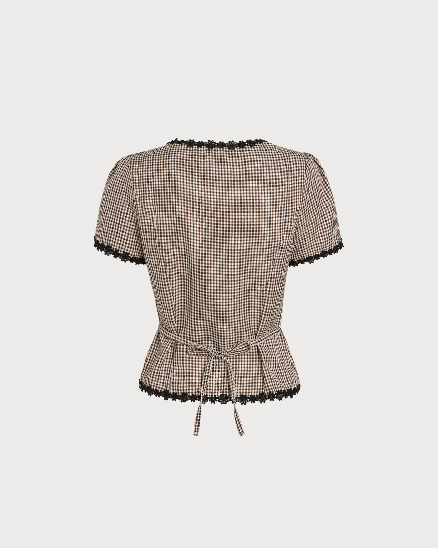 Tammy Comfort Wear Plaid Blouse