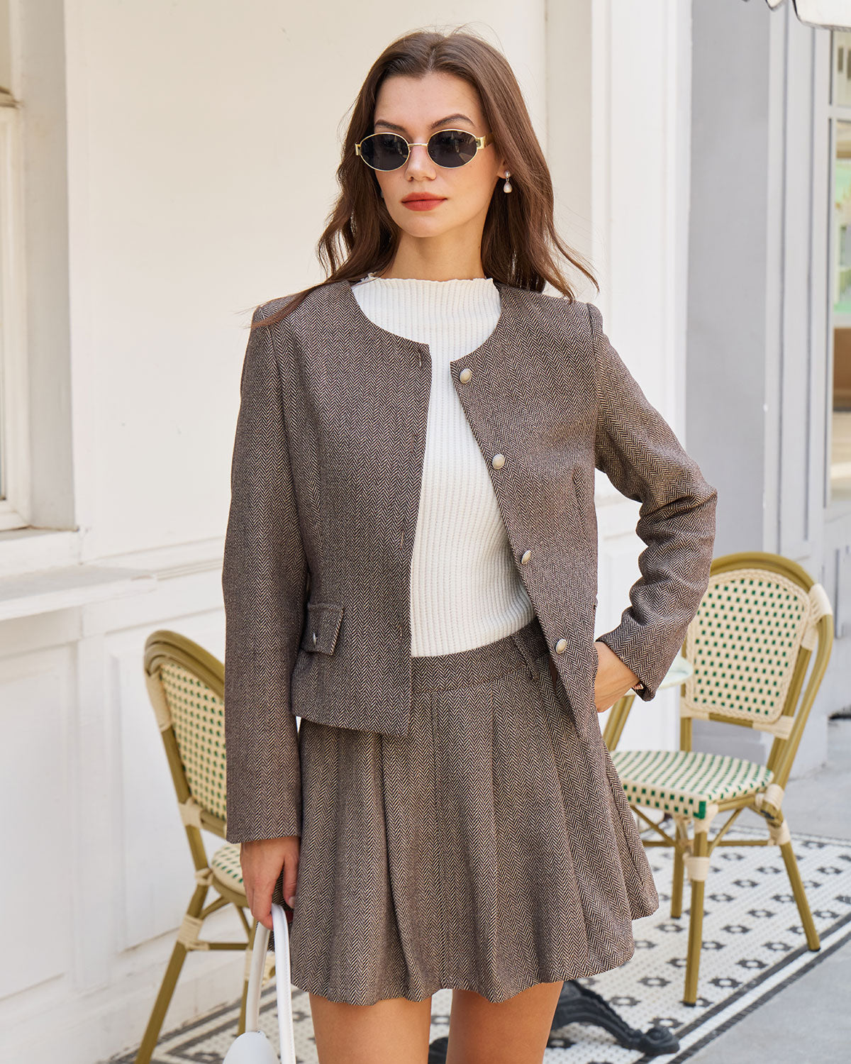 Lana Warm Homey Button Pockets Jacket