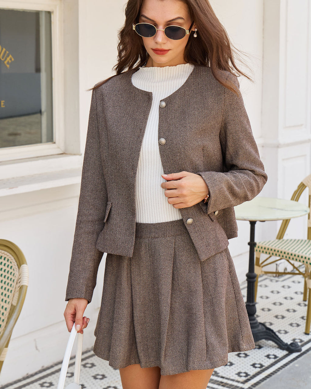 Lana Warm Homey Button Pockets Jacket