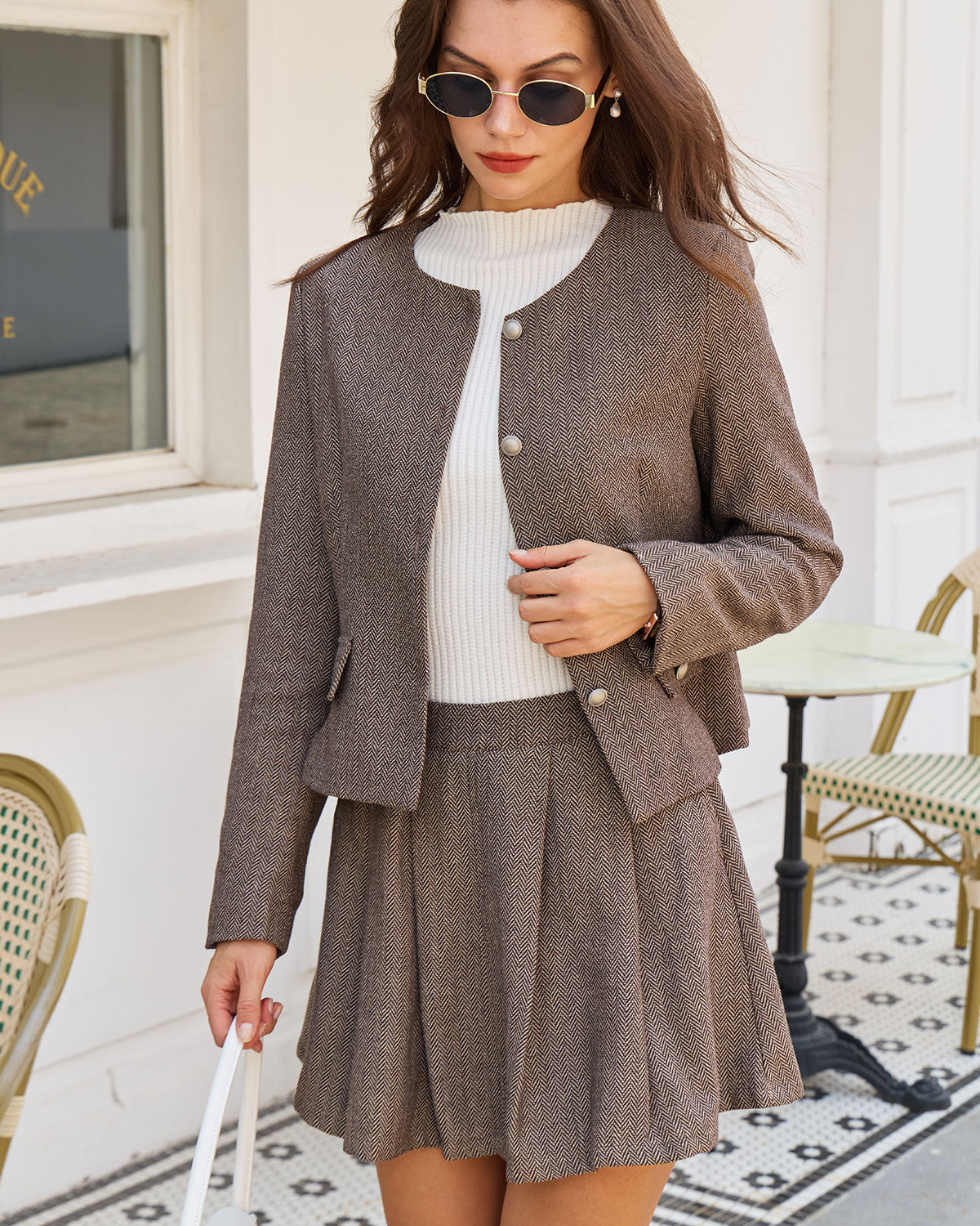 Lana Warm Homey Button Pockets Jacket