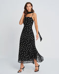 Stargirl Polka Dot Slip Maxi Dress