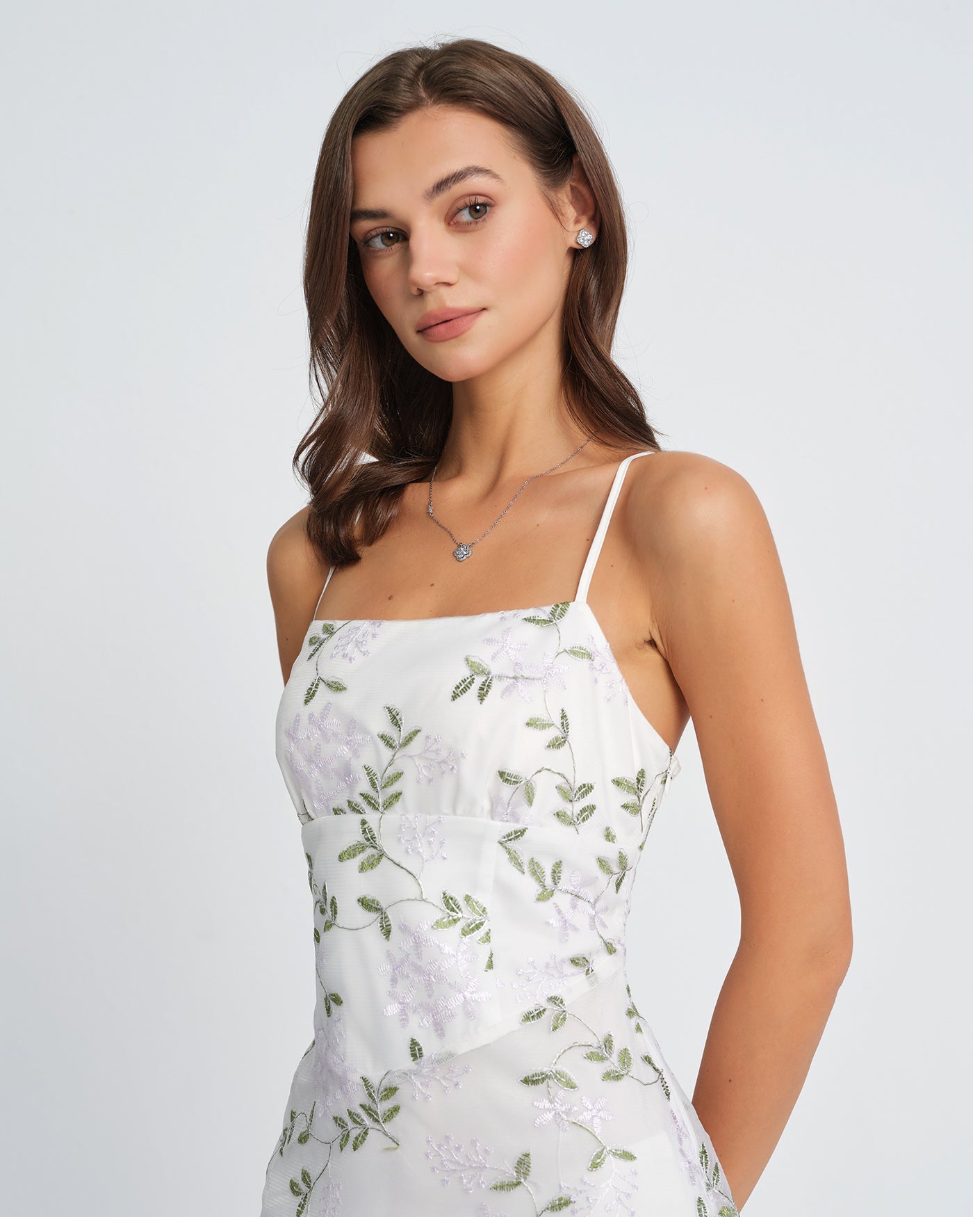 Stellar Floral Slip Maxi Dress