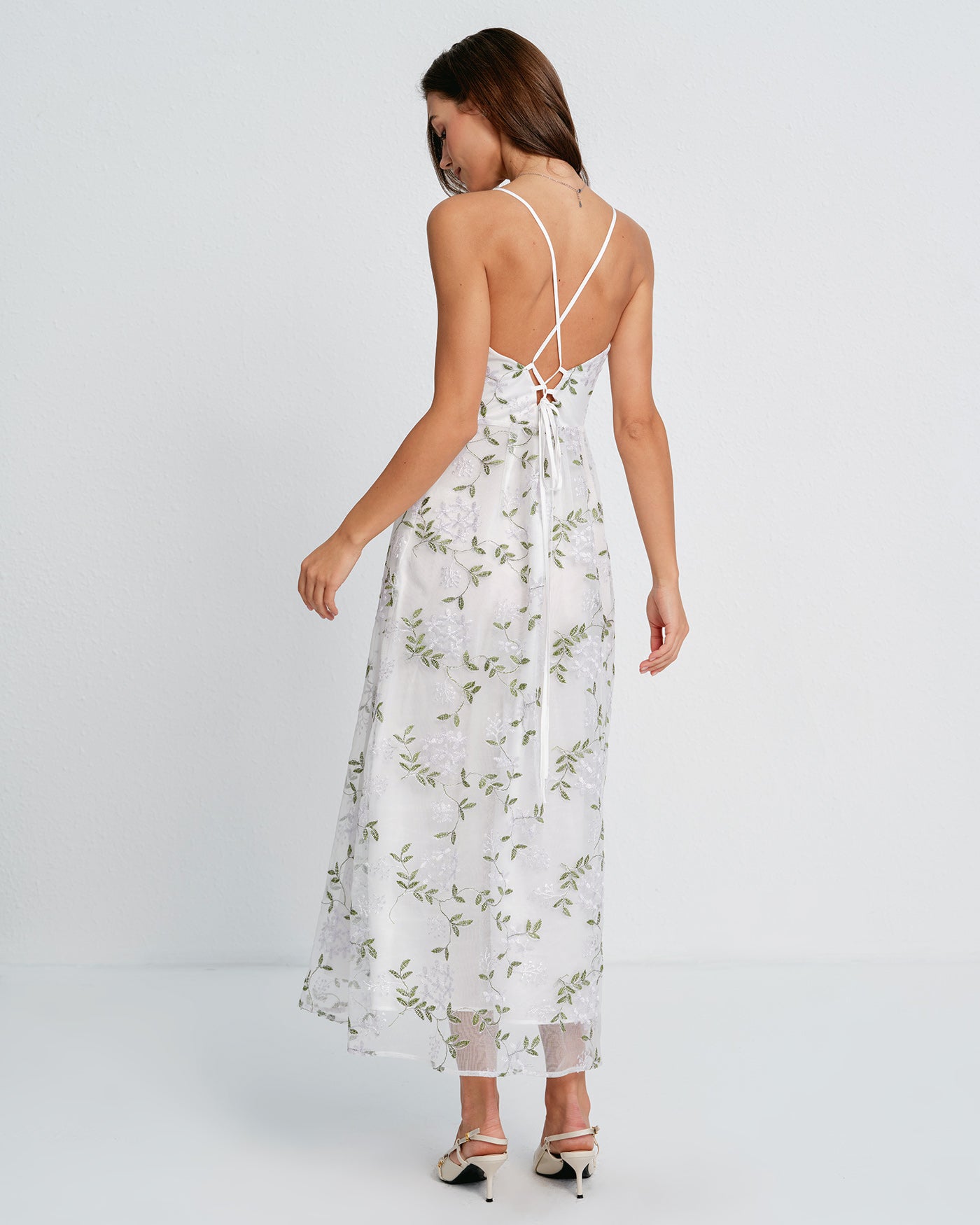 Stellar Floral Slip Maxi Dress