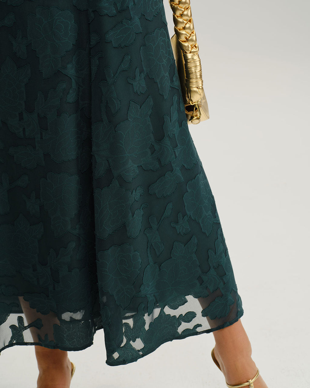 Carrie Sage A-Line Slip Maxi Dress