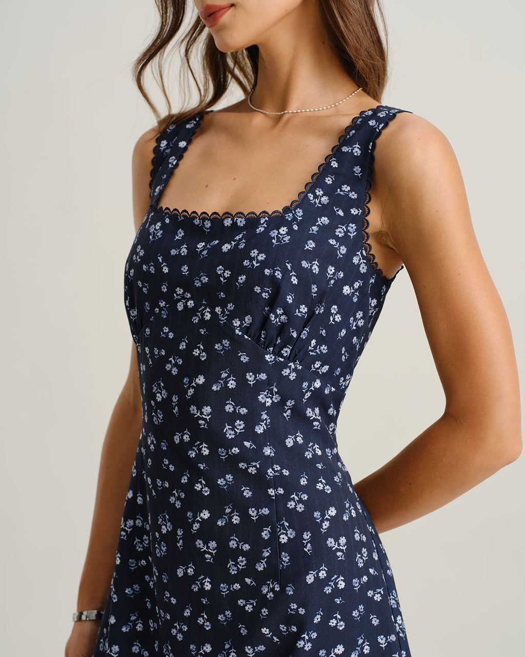 May Floral Slip Mini Summer Dress