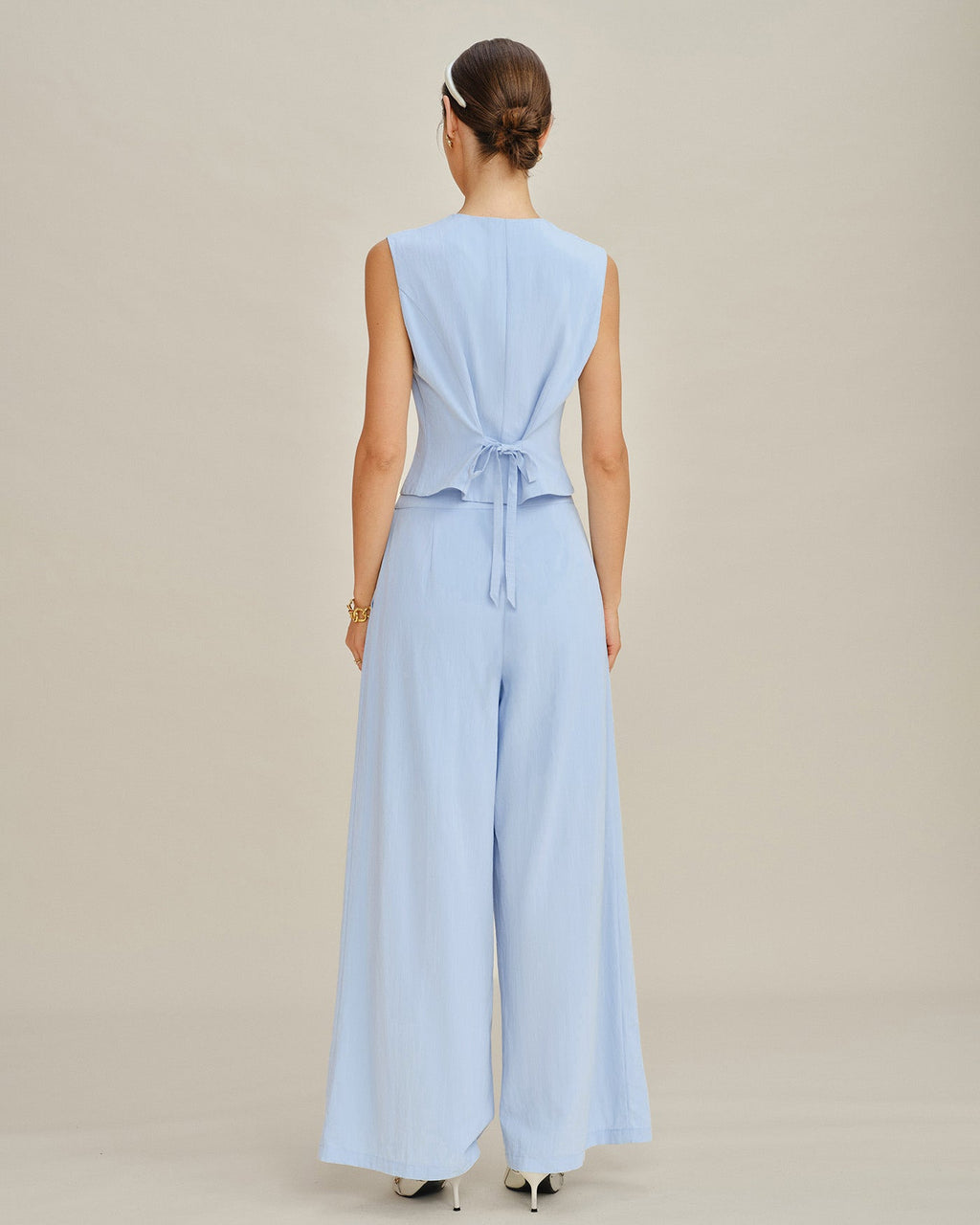 Sky Classic Straight Pants With Pockets