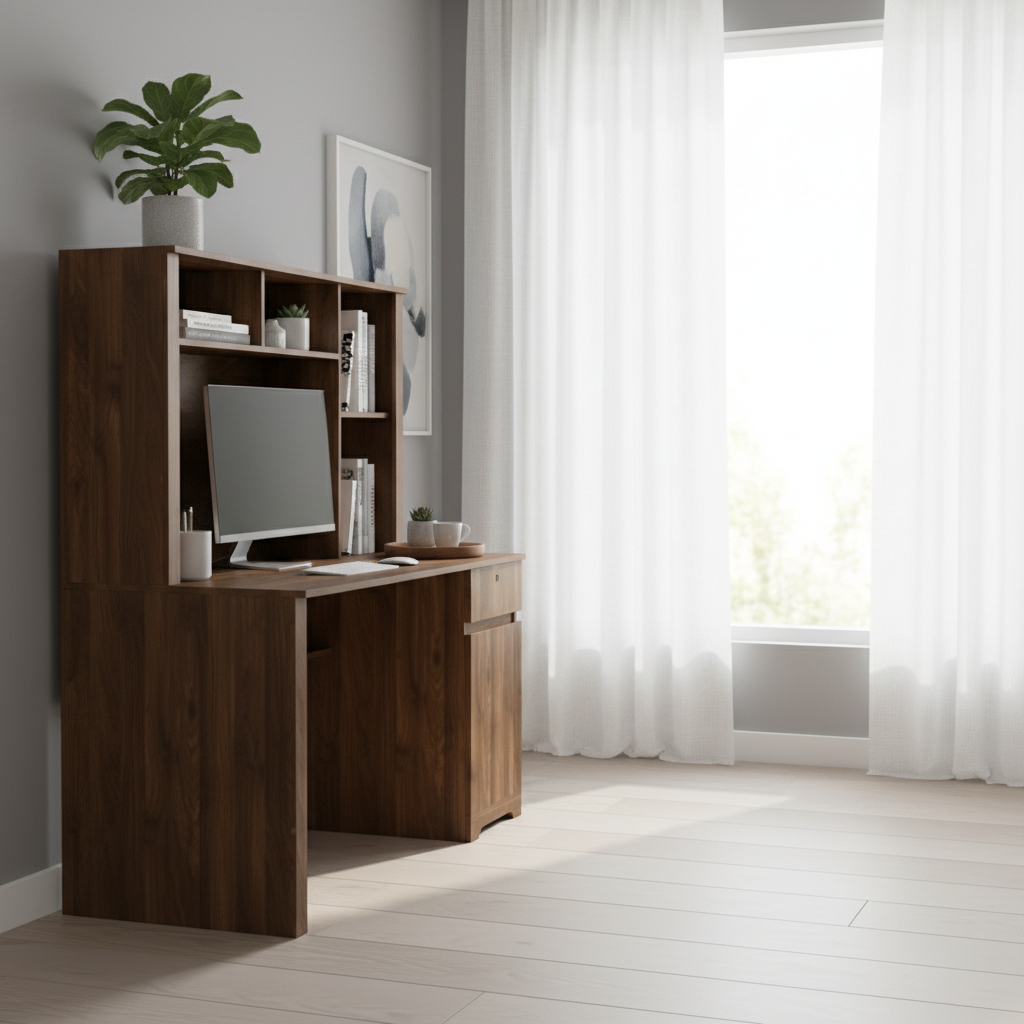 Wooden Desk - Window Profile