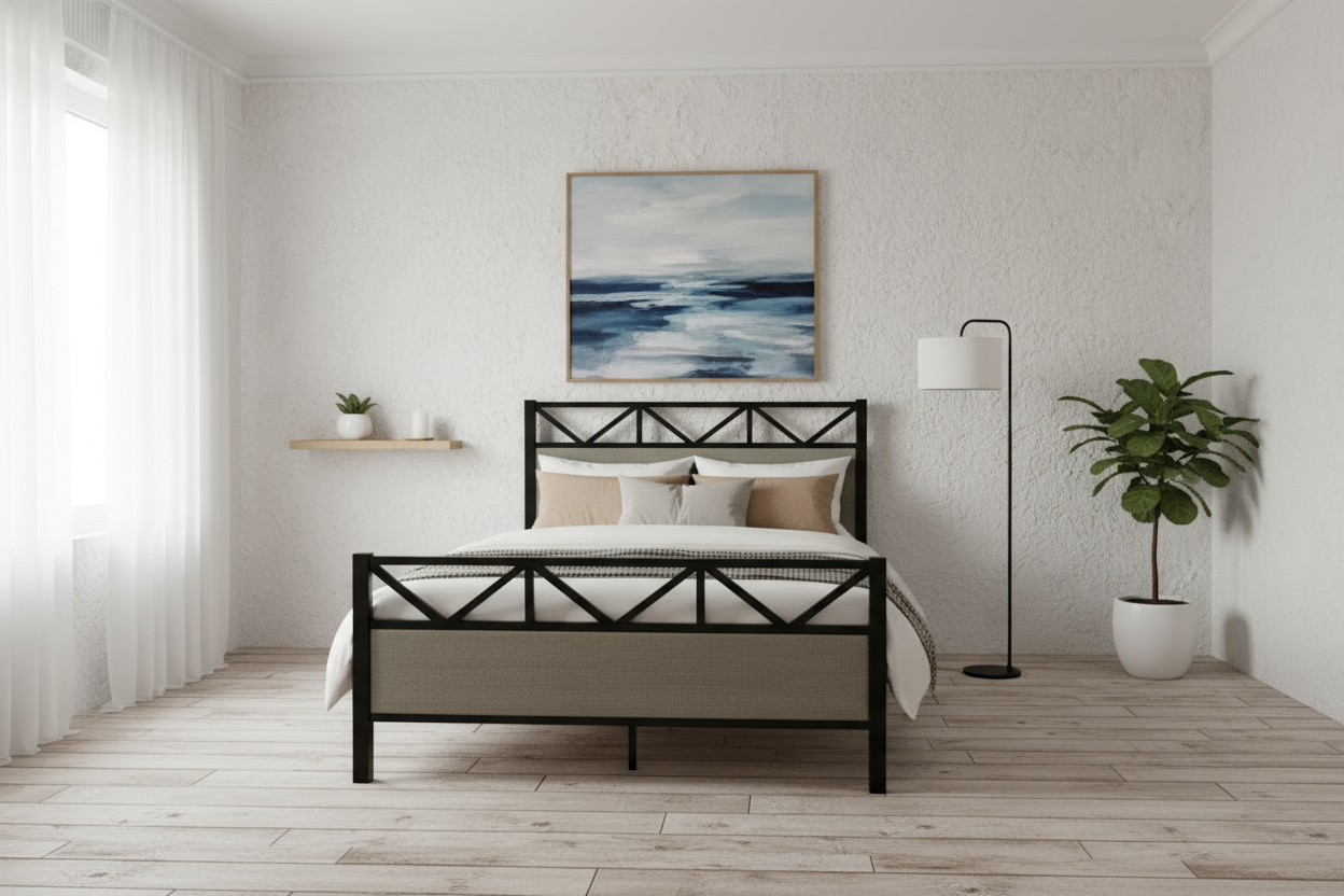 X-Pattern Bed Variation 10