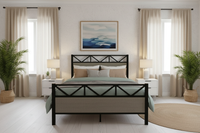 X-Pattern Bed Variation 6